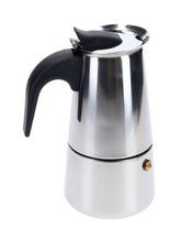 greca para cafe en acero inoxidable