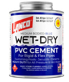 cemento pvc azul