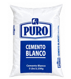 5 lib. cemento blanco