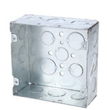 Caja de registro 5x5 de 1/2-3/4-1, 1.55mm