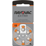 @bat. auditiva l13-6 rayovac