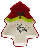 Plato arbol de navidad 19.5 x 23 x 2.5 cm