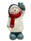 Muñeco adorno de navidad on luz 15 c