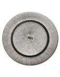 Plato base 13" lateado