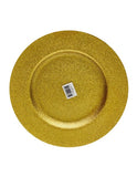 Plato base 13" dorado