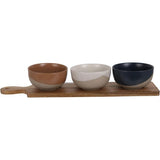 Juego bandeas para dips 4pz 380ml 1