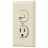 Interruptor + tomacorrente crema lnea estandar volteck