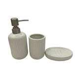 Juego de baño 3pz 400ml 23.5x18.5x