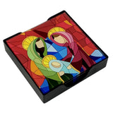 Juego portavasos 5pz 10x10x2.2cm