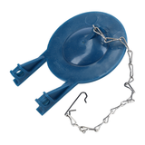 Pera de goma /inod. azul eastman