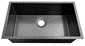Fregadero sencillo negro 32'' x 19'' x 10'' acero inox. 304 regga
