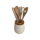 Jg utensilio d/cocina 6pz 10.5x10.5x25.5cm