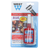 Fijador de tornillos blue. west
