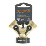 Adptdor "y" de mnguers entrd/slid de 3/4'' de lton truper
