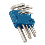 Juego de 7 llaves allen desde 1.5mm hasta 6mm truper