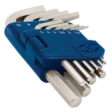 Juego de 10 lleves allen corta desde 1.5mm hasta 10mm truper