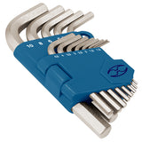 Juego de 13 llaves allen desde 1.3mm hasta 10mm truper..
