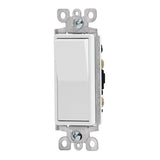 Interruptor sencllo de 3 vas blanco sn tapa lnea classc volteck