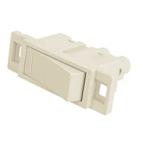Interruptor sencllo crema sn tapa lnea economca volteck