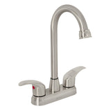 Mezcladora de latón para lavabo satÃn, 2
