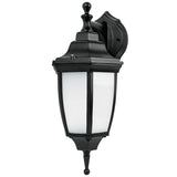 Aplique de led 8w tipo frol suspendido luz clid negro volteck