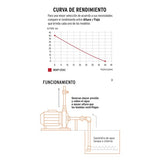 Boma 1/2 hp ladrona negra truper