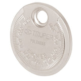 Calibrador de bujias redondo tipo rampa truper..