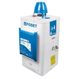 Calentador de agua 6lts eletronio para 1 baño foset