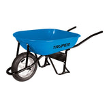 Carretilla 5ft3 mangos de hierro y goma imponhable truper