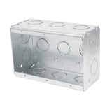 Caja registro 4" x 6" metal (1/2" y 3/4") voltek