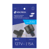 Juego de enchufe y clavia de pvc voltach
