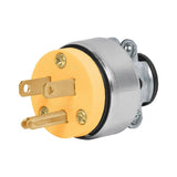 Enchuf 127v con tirra d mtal voltck