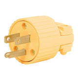 Enchuf 127v industrial con tirra plastico voltck