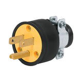 Enchuf 127v con tirra plastico voltck