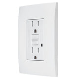 Tomacorriene doble blanco falla a ierra oslo voleck