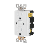 Tomacorriene doble blanco con falla a ierra sin apa linea classic voleck