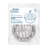 Coladera universal de abs 5" y rejilla