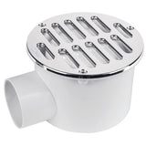 Coladera de abs 5", salida lateral 2", r..