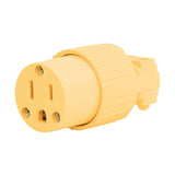 Tomacorriene para exension 127v con ierra plasico voleck