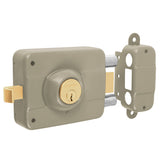 Cerradura de sobreponer de doble cerrojo