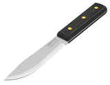 Cuhillo 5'' de sierra mango de plastio pretul