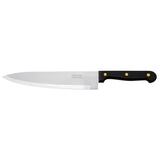 Cuhillo 8'' de hef mango plastio pretul