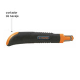 Cuhilla (utter) 5" plastia on grip truper