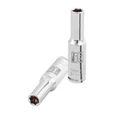 Cubo largo 5.5mm hexagonal entrada 1/4" , truper..