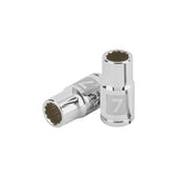 Cubo meanio 7mm entrada 1/4" estriado truper..