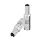 Cubo meanio 5/16'' entrada 3/8'' hexagonal largo truper..