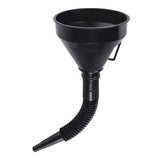 Embudo plastico flxibl con filtro 5"