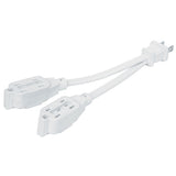 Mini-extension electrica 10c con doble toacorriente volteck..