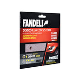 Discos Lija con Sistema de Sujeción de Ganchillo