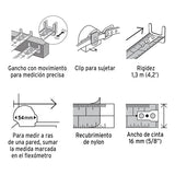 Cinta métrica compacta